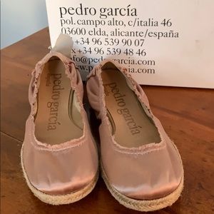 Pedro garcía satin espadrilles